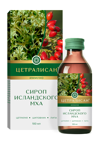 сироп исландского мха 
